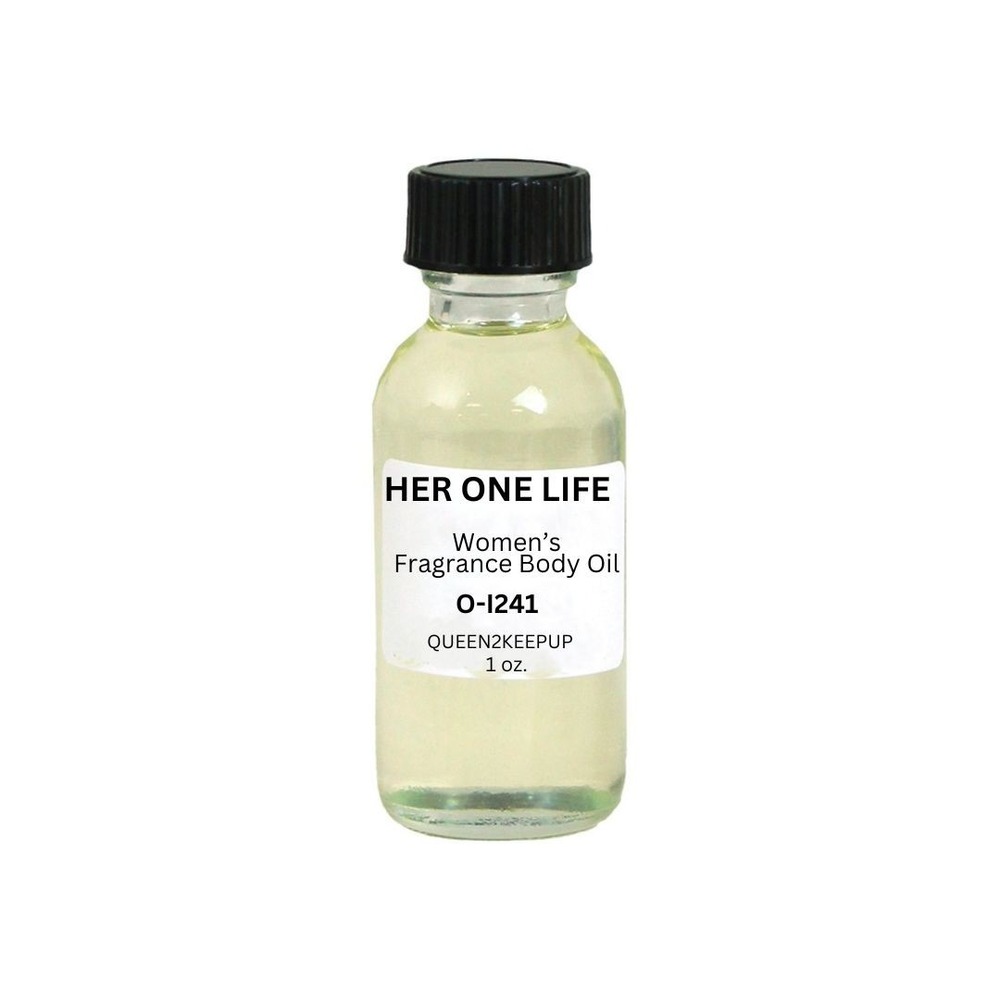 Her One Life Women's Body Oil Fresh Floral & Aquatic Scent 1 oz